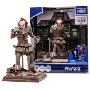 IT Chapter Two Movie Maniacs WB 100 Pennywise 6" Limited Edition Figure